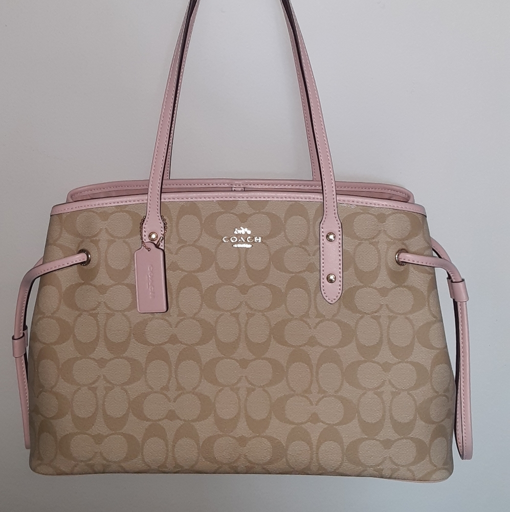 Coach drawstring carryall